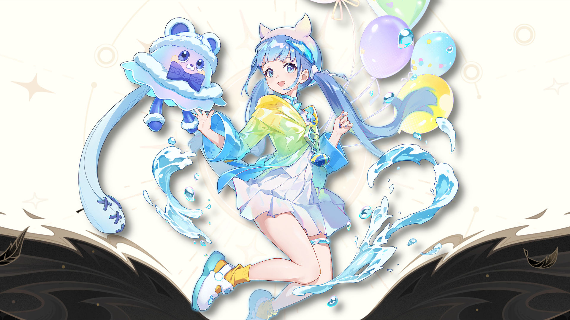 Nanafey, a student and early ally in Honkai: Nexus Anima